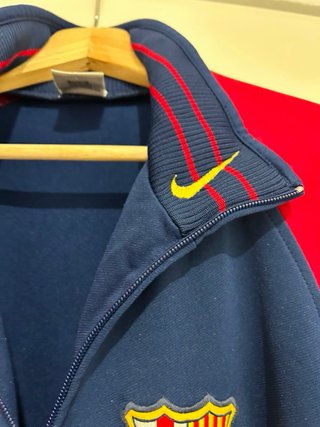Chándal FC Barcelona 98-99 Nike Azul/Rojo