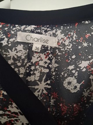 Blusa Charlise Estampada Talla S