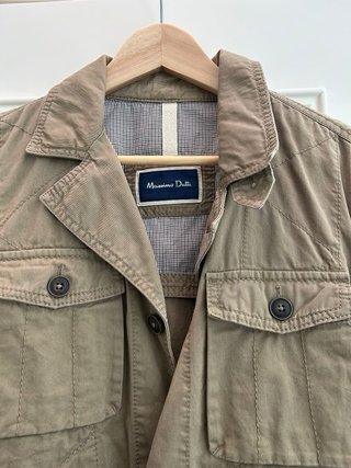 Parka Massimo Dutti Verde Oliva