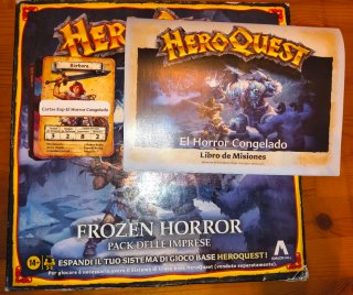 El Horror Congelado en español para Heroquest