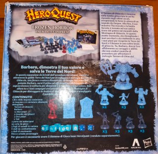 El Horror Congelado en español para Heroquest