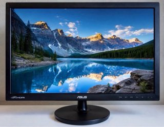 Monitor Asus Negro modelo Vp228 de