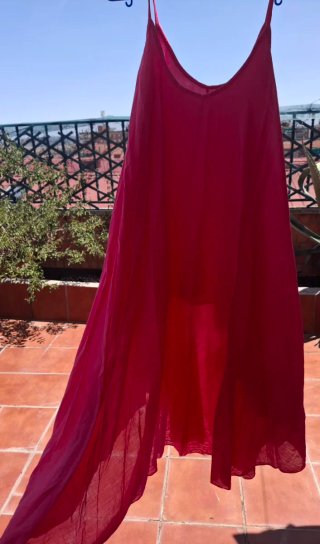 Vestido Boho Rosa