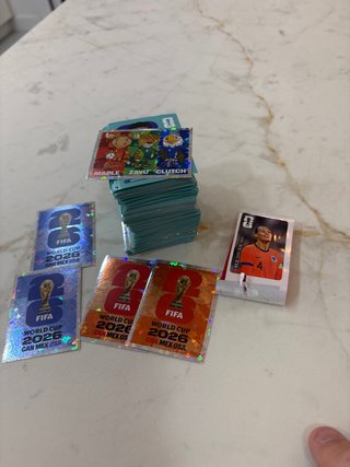 Cromos Panini Mundial FIFA 2026 Repetidos