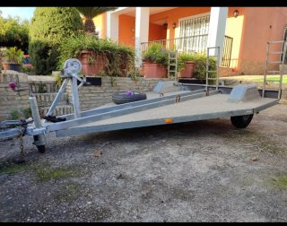 Remolque plataforma moto/paramotor/barco