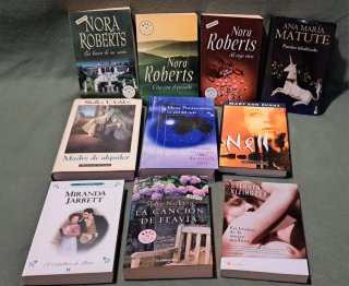 LOTE 10 NOVELAS ROMÁNTICA | Nora Roberts, Matute