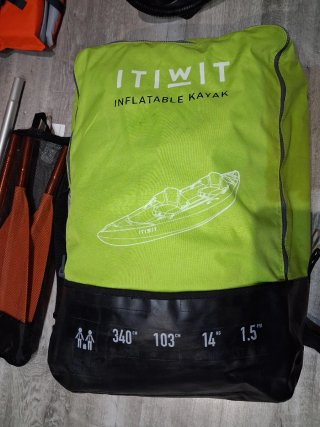 Kayak gonfiabile Itiwit + accessori