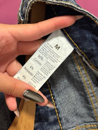 Pantalón corto jean Shein Talla M