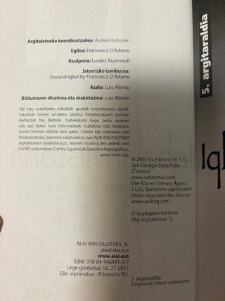 Iqbalen Historia - Francesco D ́Adamo