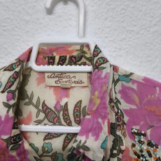 Vestido estampado floral