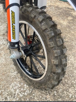 Rebel Master 50cc Motocross Naranja/Blanco