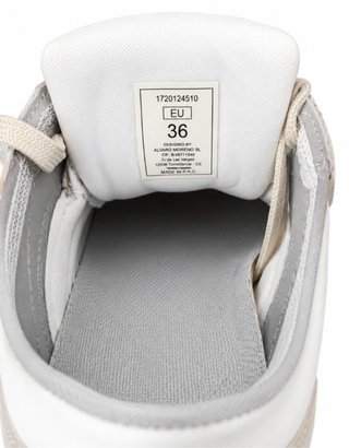Zapatillas Alvaro Moreno niño gris y blanco