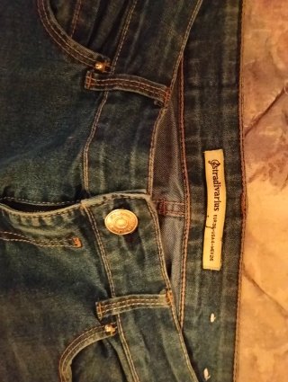 Pantalón vaquero pitillo Stradivarius talla 36