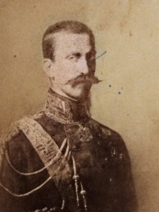 Antica foto Duca di Genova Ferdinando M. Savoia