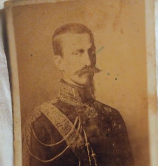 Antica foto Duca di Genova Ferdinando M. Savoia