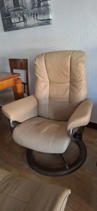 Sillón relax Stressless cuero piel