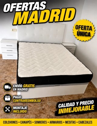 CANAPÉ Y COLCHON 135x190 en stock