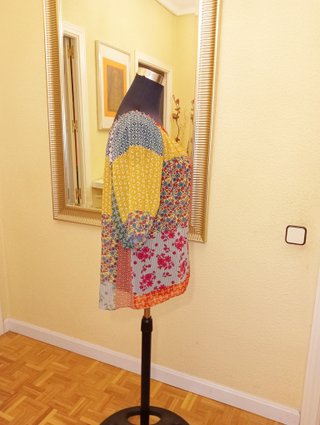 Blusa boho Zara Talla L