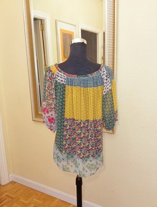 Blusa boho Zara Talla L