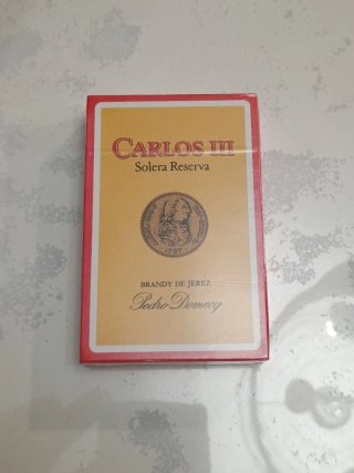 Baraja Carlos III Solera Reserva