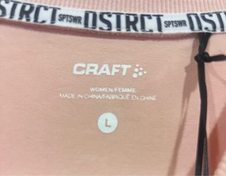 Talla L. Camiseta manga corta CRAFT.