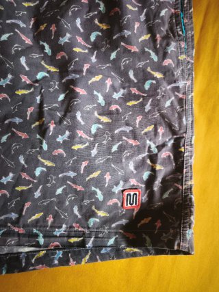 Bañador hombre estampado peces