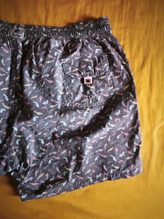 Bañador hombre estampado peces