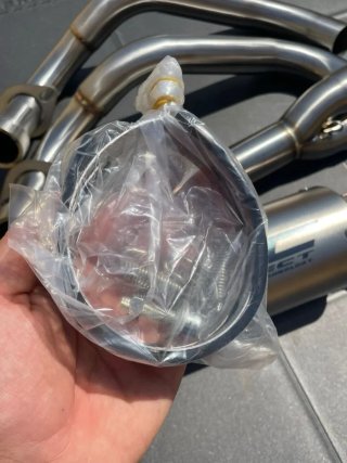 Linea escape Yamaha mt07