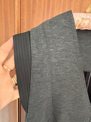 Vestido Sandro Paris Gris Talla M