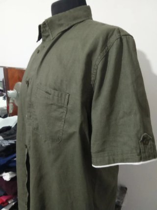 Camicia Bonprix Uomo Tg L Verde