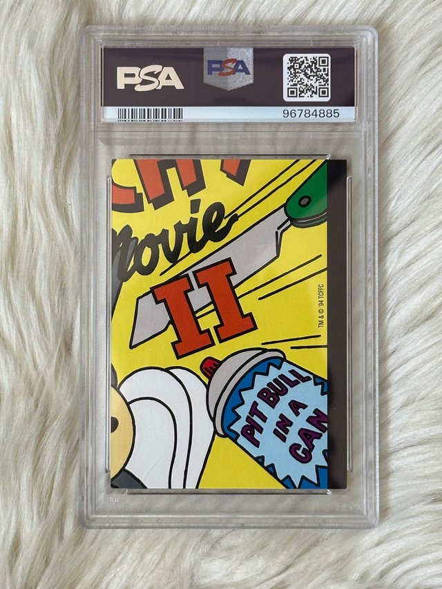 Carta Simpsons Krusty The Clown Skybox 1994 PSA 7