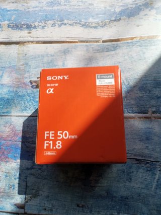 Sony FE 50mm f1.8 NUEVA Garantía 3 años