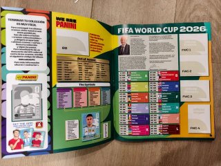 Álbum Oficial Mundial FIFA 2026 Panini NUEVO