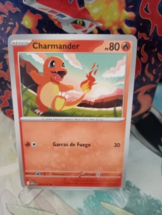 Lote 6 Cartas Pokémon Charmander y Charmeleon