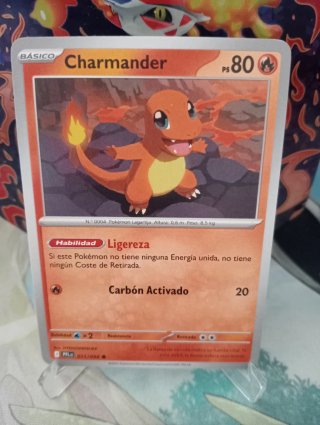 Lote 6 Cartas Pokémon Charmander y Charmeleon