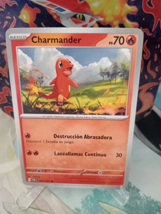 Lote 6 Cartas Pokémon Charmander y Charmeleon