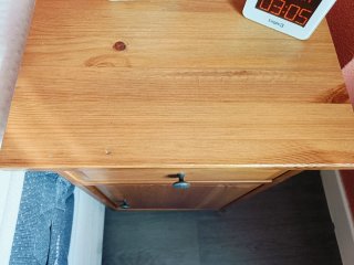 Mesitas de noche de madera
