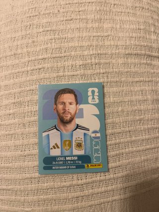 Cromo Messi Mundial 2026 Inter Miami CF
