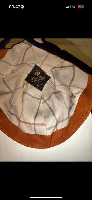 Cappello Loro Piana Blu