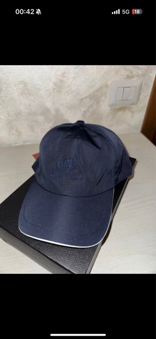 Cappello Loro Piana Blu