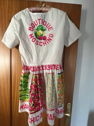 Vestido Boutique Moschino Limones Talla M