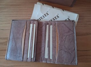 CARTERA DE PIEL BILLETERA CABALLERO PRIVATA NUEVA