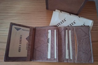 CARTERA DE PIEL BILLETERA CABALLERO PRIVATA NUEVA
