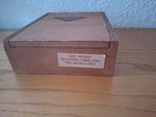 CARTERA DE PIEL BILLETERA CABALLERO PRIVATA NUEVA