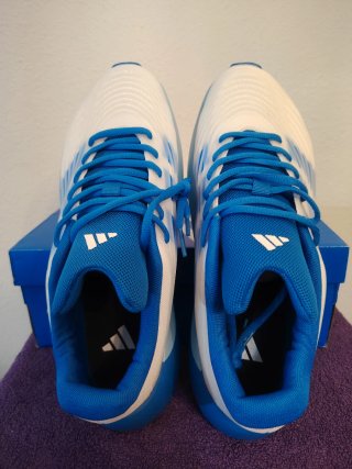 Zapatillas Adidas Blancas y Azules