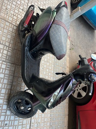 Piaggio Zip SP Scooter verde/Morada