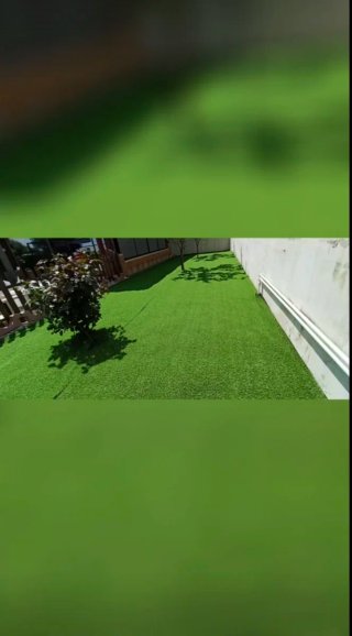 Instalación de césped artificial profesional