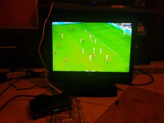 Televisión LG Negra