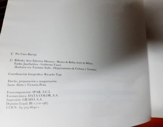 LIBRO "IMAGEN Y DERROTERO DE RICARDO BAROJA" 1987