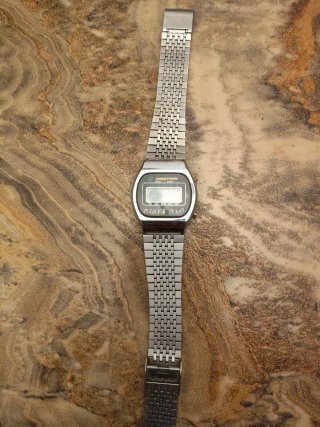 Lote 6 relojes pulsera plata y negro